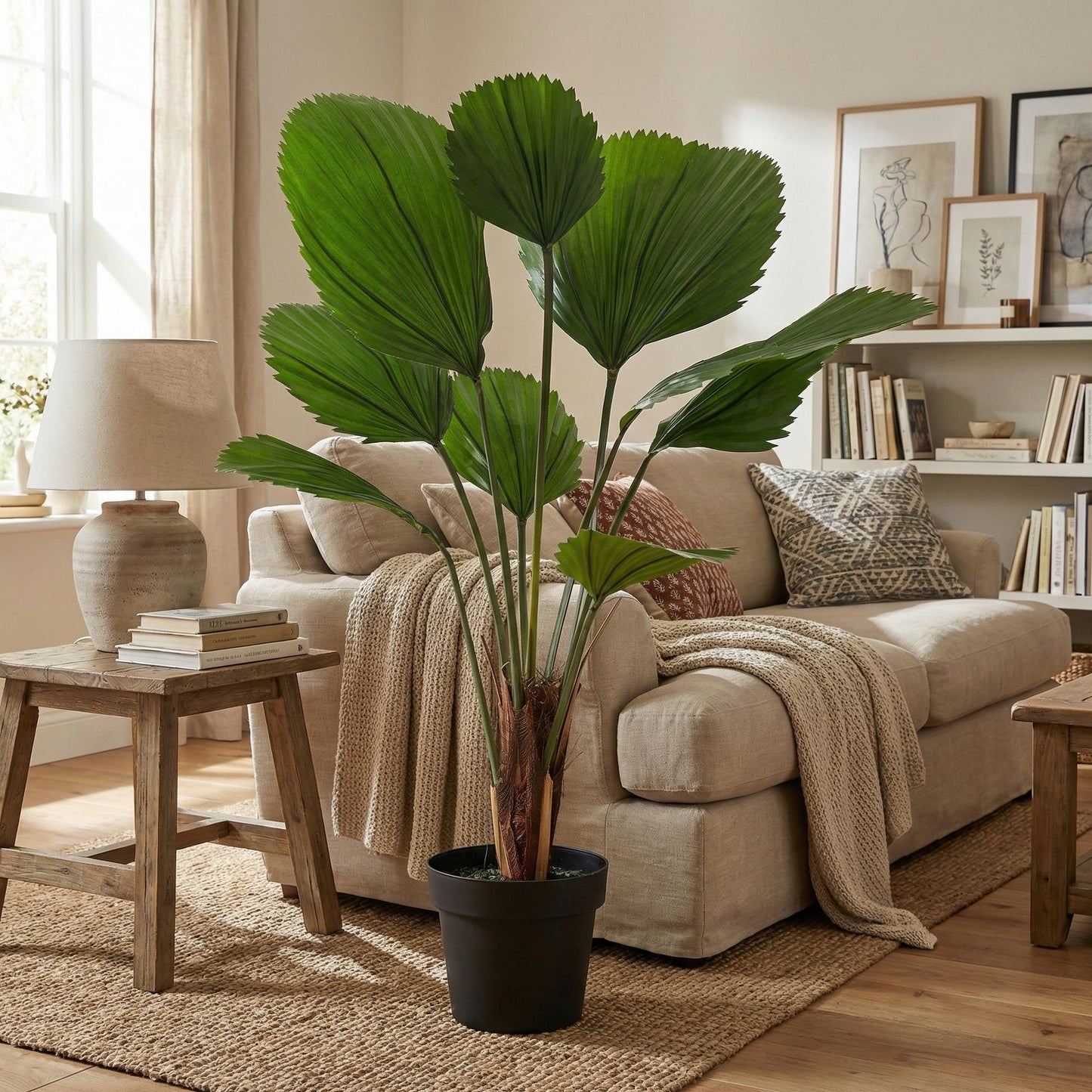 ARTIFICIAL Licuala Grandis - 104cm 