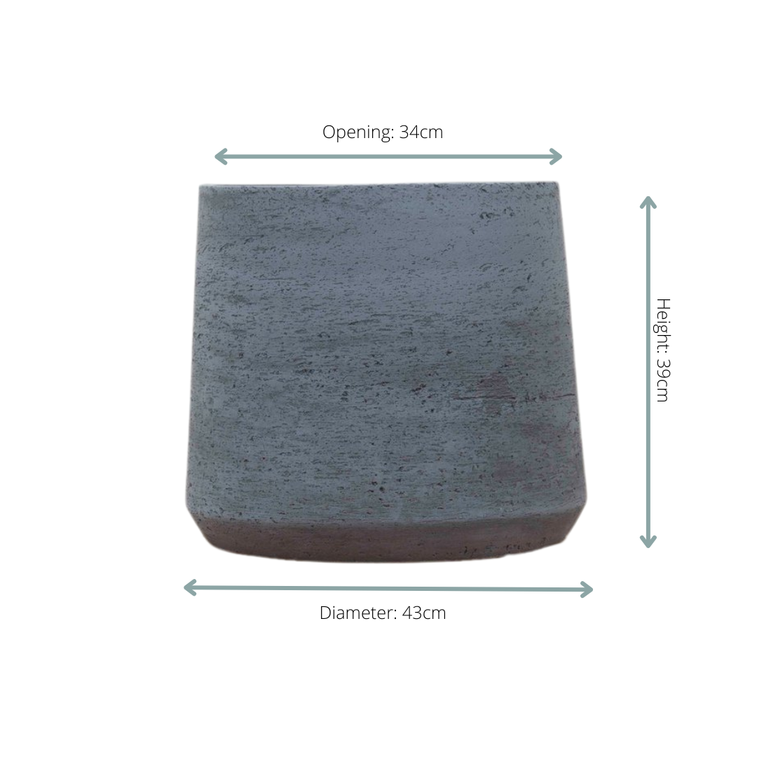 Pot Aniek antraciet - D43 x H39 