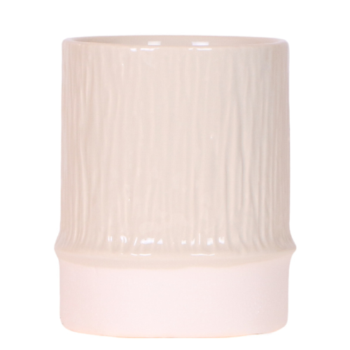 Kolibri Home | Bamboo Übertopf - Travertine - Ø9cm 