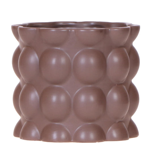 Kolibri Home | Cotton sierpot - Brown - Ø12cm 