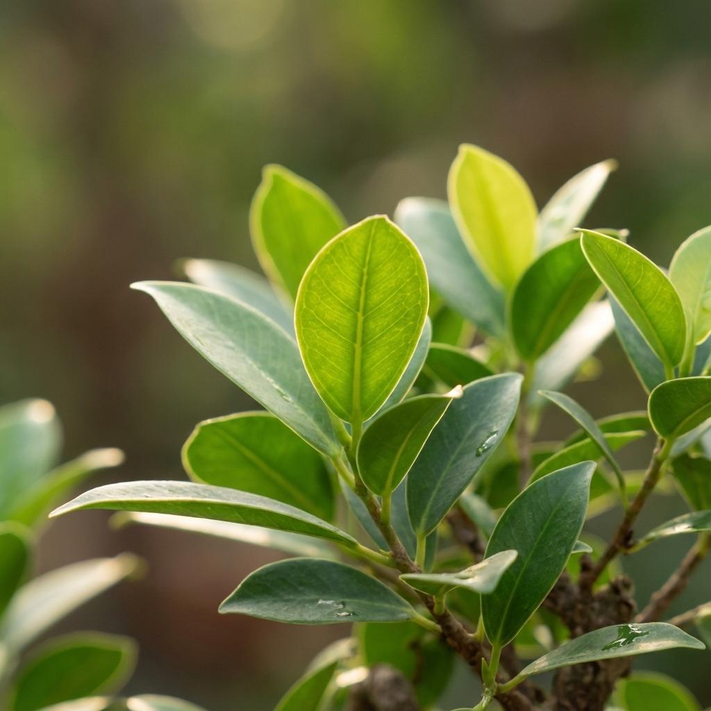 Bonsai Baum Ø15cm Höhe 30–35cm – Klassischer Miniaturbaum mit geschwungenem Stamm – In edler Keramikschale – Dekorative Zimmerpflanze 