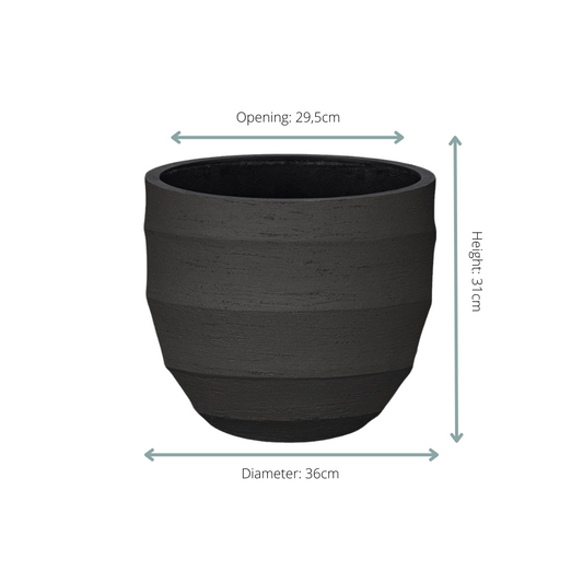 Pot Bordo New Egg Earth - D36 x H31 