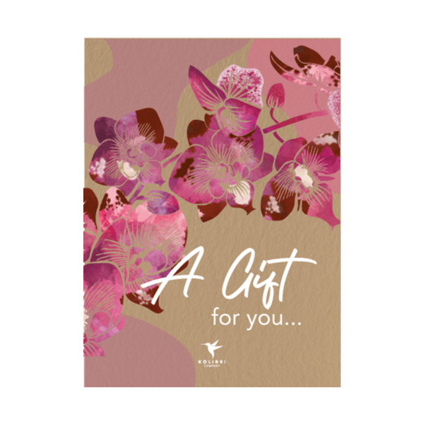 Postkarte: Ein Geschenk für Sie