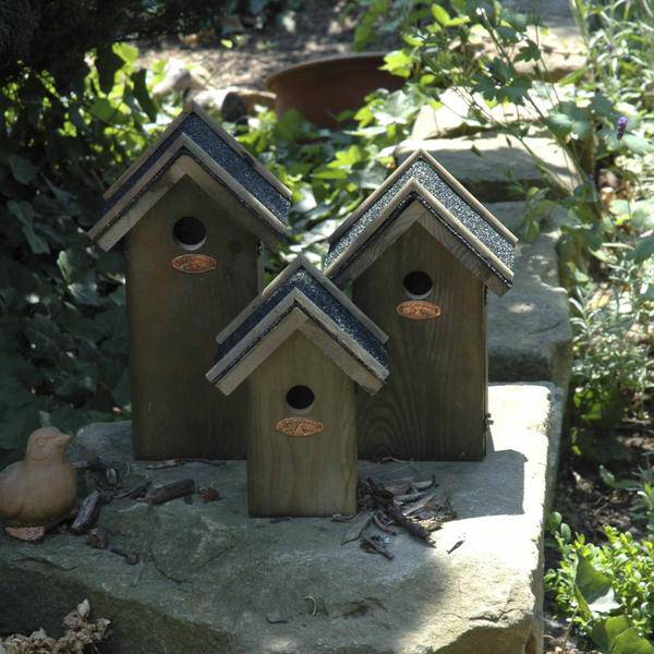 Vogelhaus Blaumeise - Nistkasten - Bitumendach - Oasis of Life