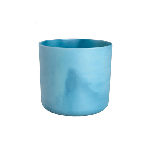 Ocean Pflanztopf Atlantikblau – D14 x H13 – Moderner Blumentopf für Innen & Außen – Stilvolles Pflanzgefäß – Dekorativer Übertopf für Zimmerpflanzen, Balkon & Terrasse 