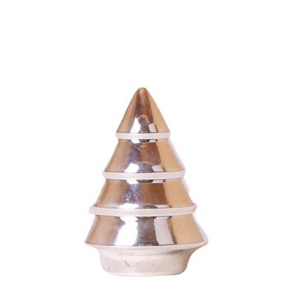 Ornament - Dekoration Bild Weihnachtsbaum - Silber - Oasis of Life