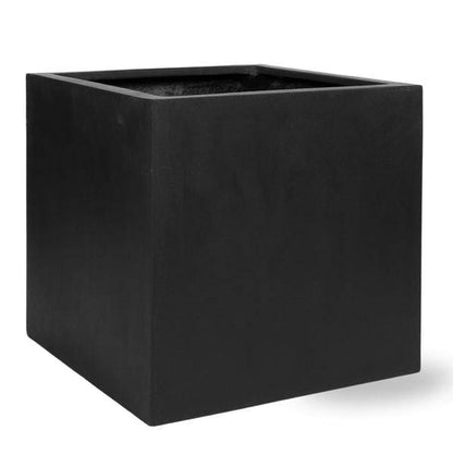 Block Topf Schwarz - M - D40cm x H40cm