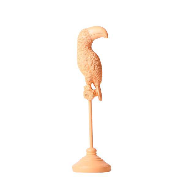 Ornament - Deko-Skulptur Tukan - Pfirsich - Oasis of Life