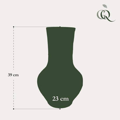 Vase Stein - H39 B23 - Boa Grün 