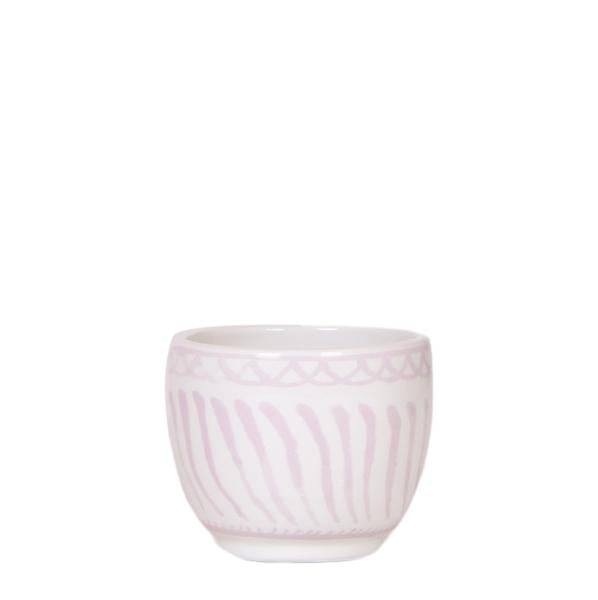 Topf Granada – Rosa – Ø6cm – Dekorativer Keramiktopf – Mediterranes Design – Glasiert & langlebig – Für Zimmerpflanzen & Deko 