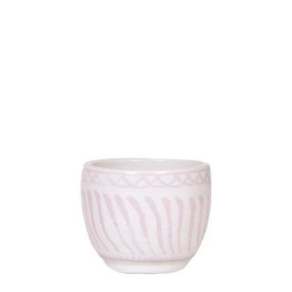 Topf Granada – Rosa – Ø6cm – Dekorativer Keramiktopf – Mediterranes Design – Glasiert & langlebig – Für Zimmerpflanzen & Deko 