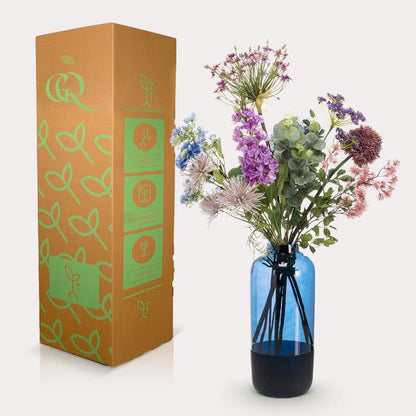 Künstliche Blumen - Blumenstrauß - Kraft der Pastellfarben - ↕90cm