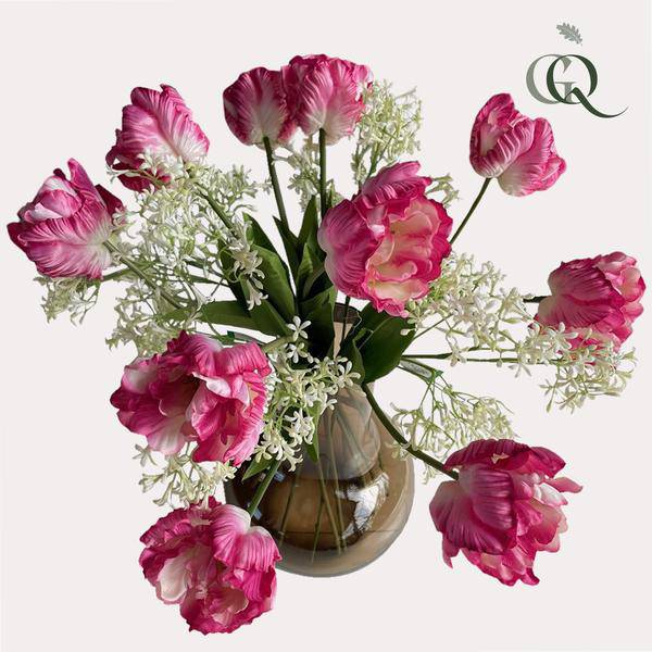 Künstliche Blumen - Blumenstrauß - Romantic Glam - ↕80cm