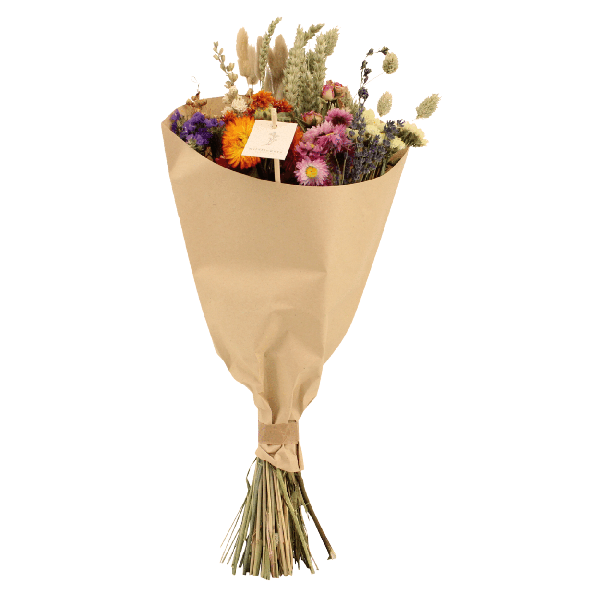 Trockenblumen - Feldblumenstrauß Multi - Blumenstrauß - Ø20cm - ↕50cm
