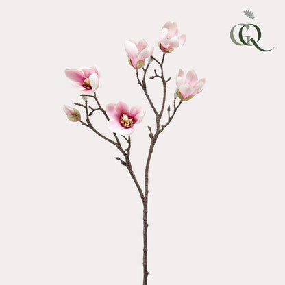 Künstliche Blumen - Magnolienblüte Rosa - ↕65cm