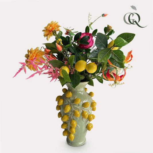 Künstliche Blumen - Blumenstrauß - Happy Vibes - ↕80cm