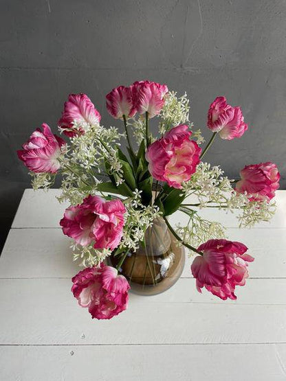 Künstliche Blumen - Blumenstrauß - Romantic Glam - ↕80cm