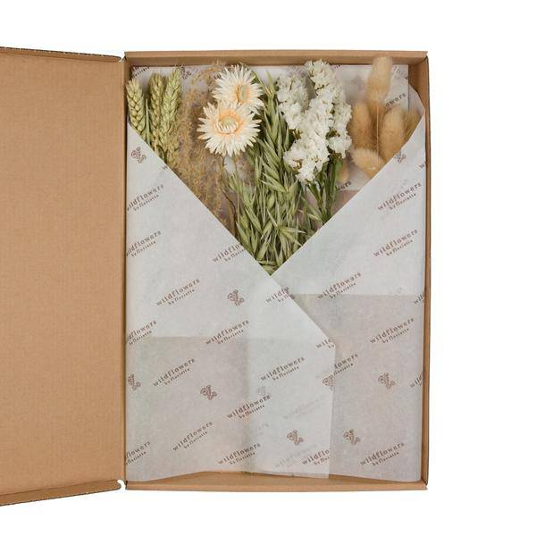 Getrocknete Blumen - Natur - 5 Stück - ↕30cm