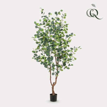 Kunstpflanze - Eukalyptusbaum - Blauer Gummibaum - 180 cm