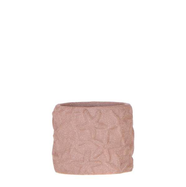 Sternchen Fisch Topf Dekotopf - Sand - Ø6cm 