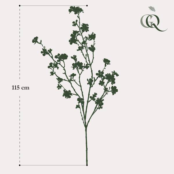 Künstliche Blumen - Blumenstrauß - Solo - Rosa - Japanische Kirschblüte - 95cm - 4 Stück