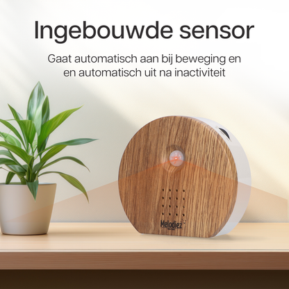 Melodiez - Musikbox – dunkles Holz 