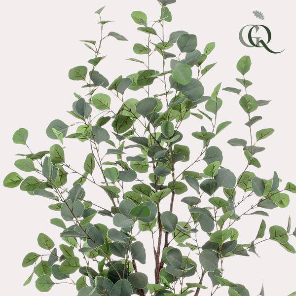 Kunstpflanze - Eukalyptusbaum - Blauer Gummibaum - 120 cm
