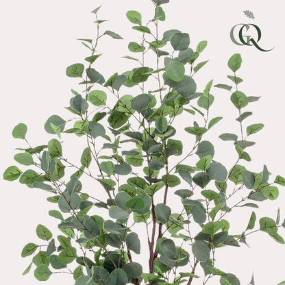 Kunstpflanze - Eukalyptusbaum - Blauer Gummibaum - 120 cm