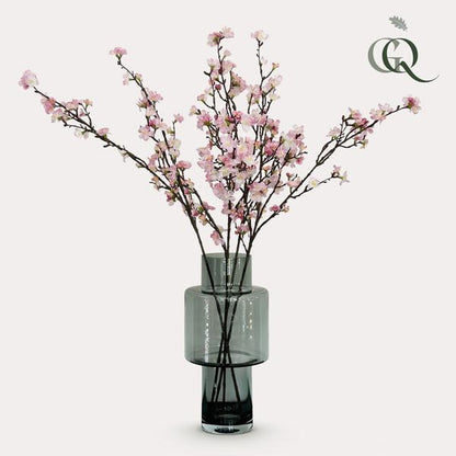 Künstliche Blumen - Blumenstrauß - Solo - Rosa - Japanische Kirschblüte - 95cm - 4 Stück