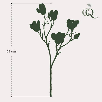 Künstliche Blumen - Magnolienblüte Rosa - ↕65cm