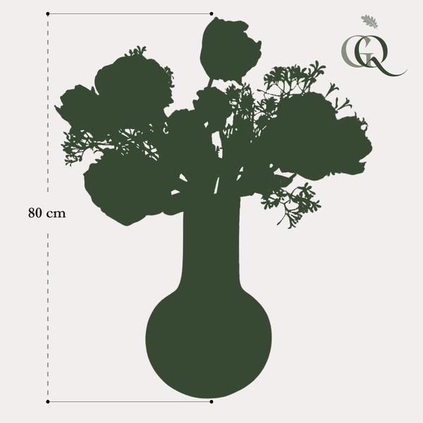 Künstliche Blumen - Blumenstrauß - Romantic Glam - ↕80cm