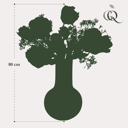 Künstliche Blumen - Blumenstrauß - Romantic Glam - ↕80cm