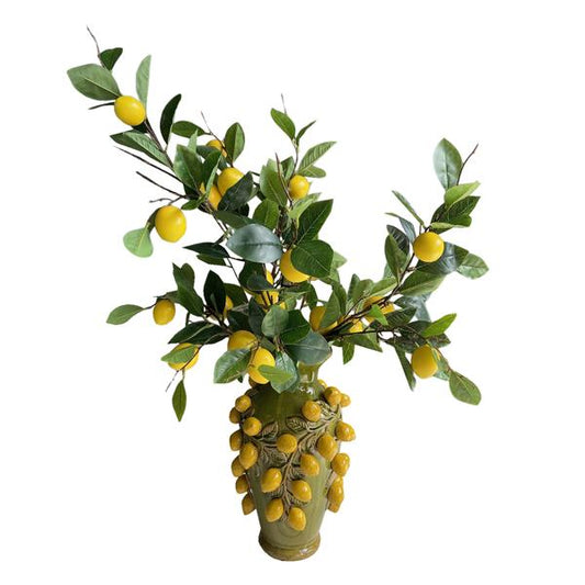 Künstliche Blumen - Blumenstrauß - Lemon Glow - ↕80cm