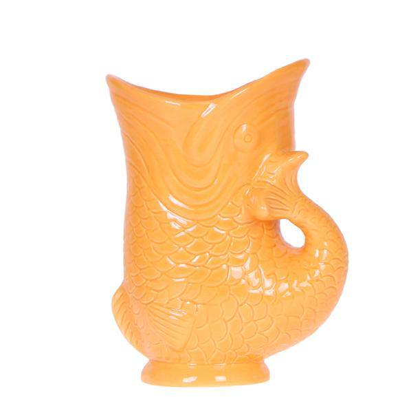 Fisch Topf - Orange - Ø9cm 
