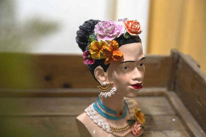Flower Lady Vase - 30 cm - Wasserfeste dekorative Vase - Oasis of Life
