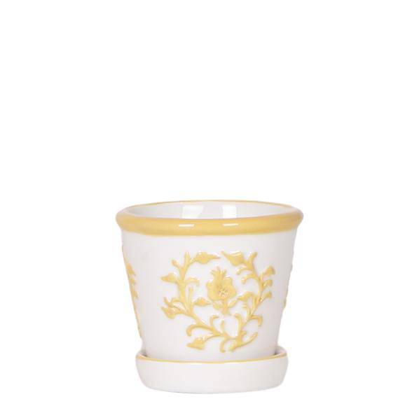 Malaga Topf - Gelb - Ø6cm 