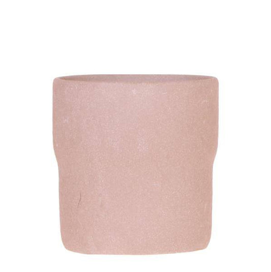 Rustikaler Ziertopf Sand - Ø9cm