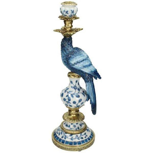 Kerzenleuchter - Dutch Blue Parrot ↑ 40 cm - Rechts - Oasis of Life