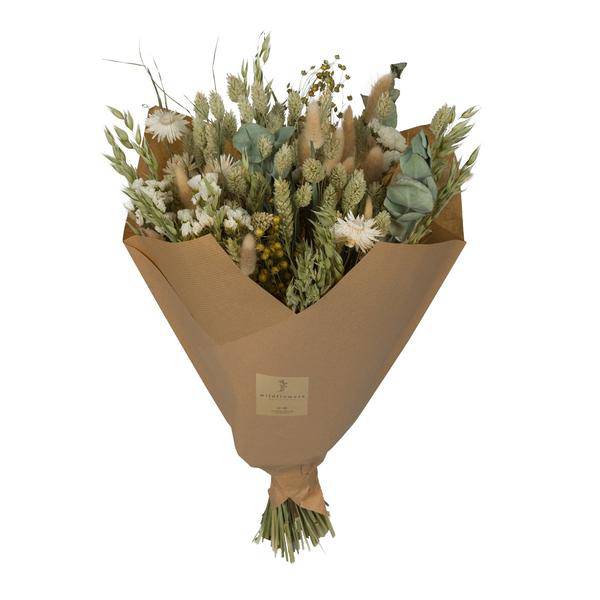 Getrocknete Blumen - Klassischer Blumenstrauß - Natur - 4 Blumensträuße - ↕60cm