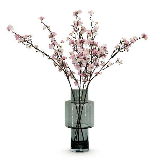 Künstliche Blumen - Blumenstrauß - Solo - Rosa - Japanische Kirschblüte - 95cm - 4 Stück 