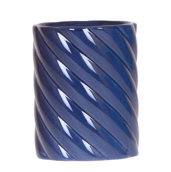 Candy Dekotopf - Hoch - Blau - Ø9cm 