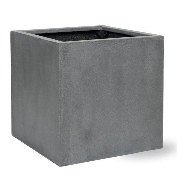 Block Topf Grau - S - D30cm x H30cm