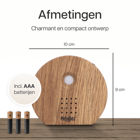 Melodiez - Musikbox – dunkles Holz 
