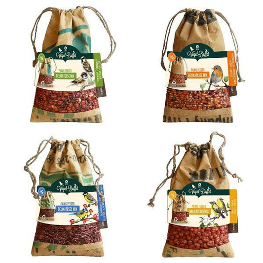 Vogelbuffet - Vogelfutter Picknickmischung 4er Set - 4x 300gr