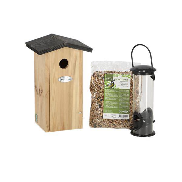 Bausatz Kohlmeise - Vogelhäuschen und Vogelfutter - Gartenzubehör - Oasis of Life