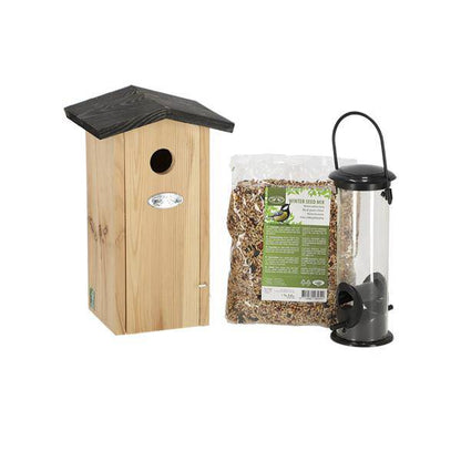 Bausatz Kohlmeise - Vogelhäuschen und Vogelfutter - Gartenzubehör - Oasis of Life