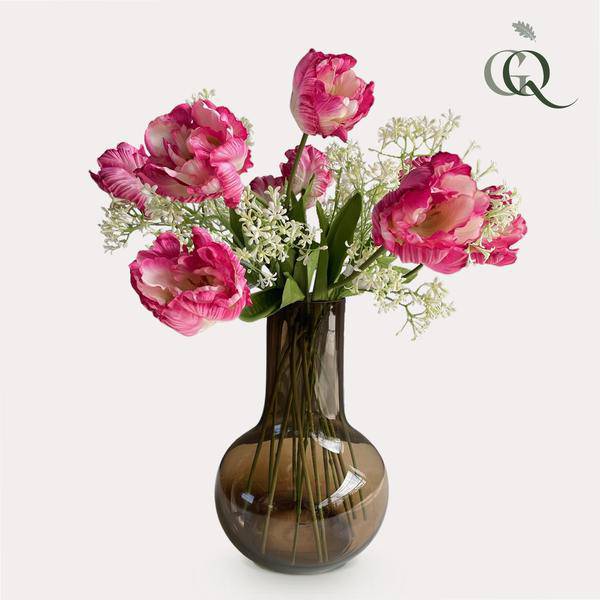 Künstliche Blumen - Blumenstrauß - Romantic Glam - ↕80cm