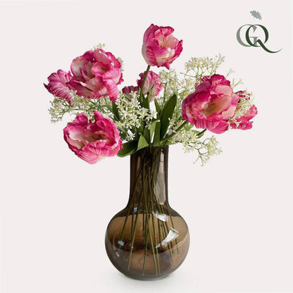 Künstliche Blumen - Blumenstrauß - Romantic Glam - ↕80cm