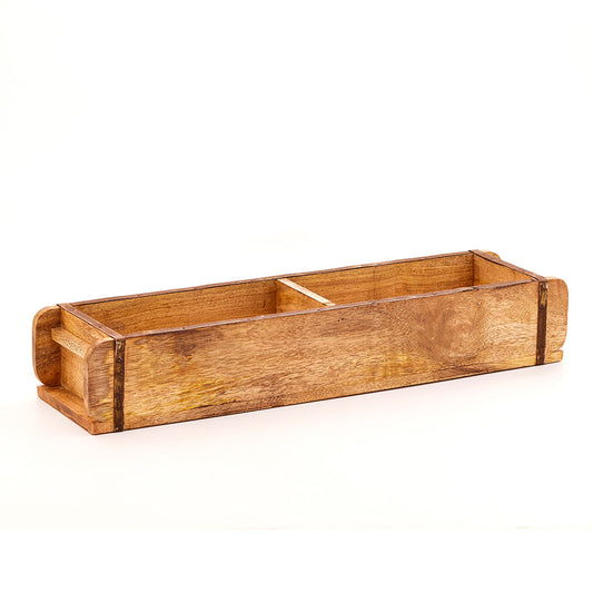 Lange Ziegelform mit 2 Fächern 